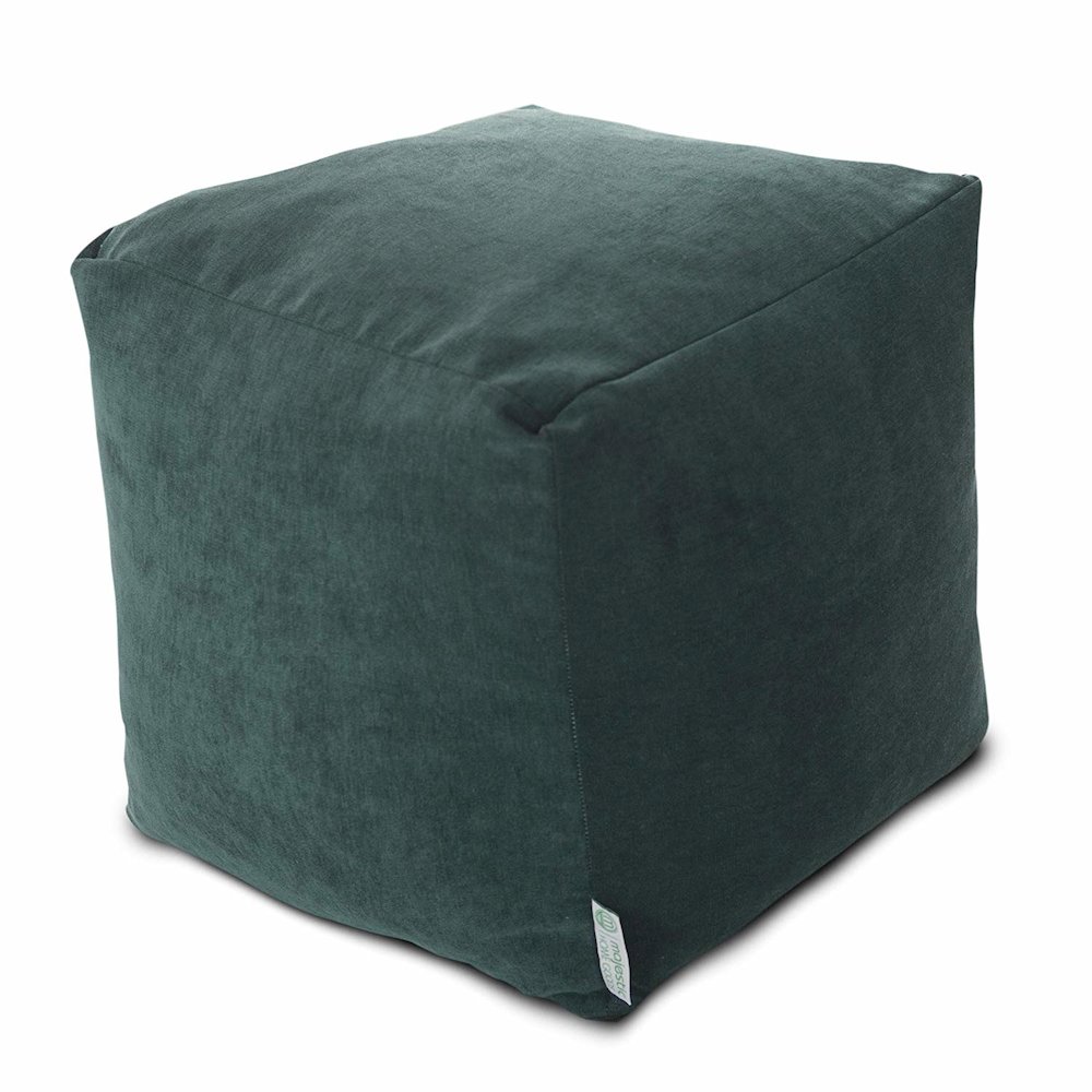 Majestic Home Goods Cube Pouf Villa Marine. Picture 1