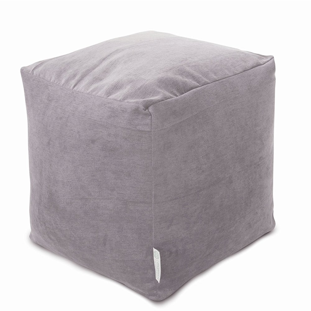 Majestic Home Goods Cube Pouf Villa Vintage. Picture 1
