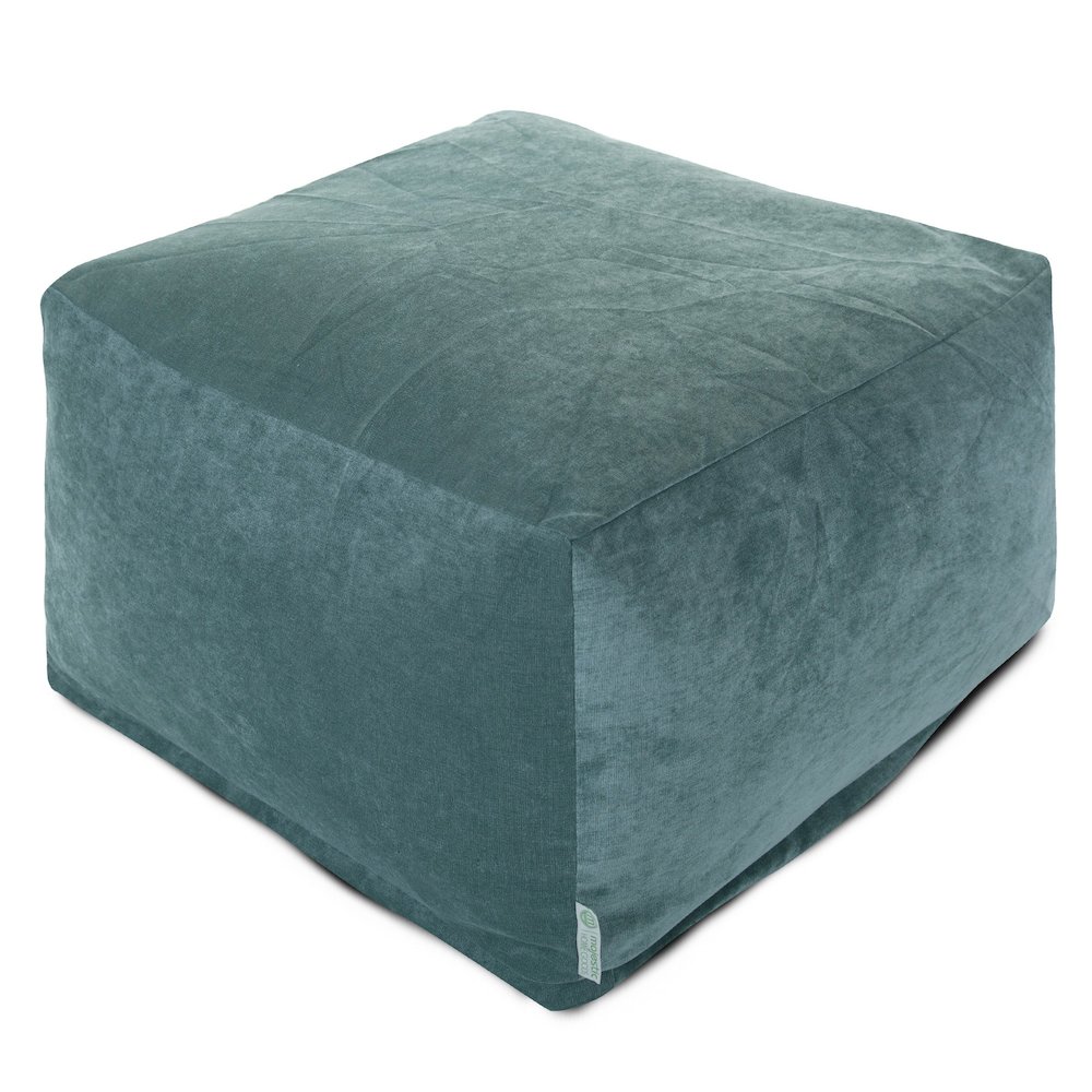 Majestic Home Goods Ottoman Pouf Villa Azure. Picture 1