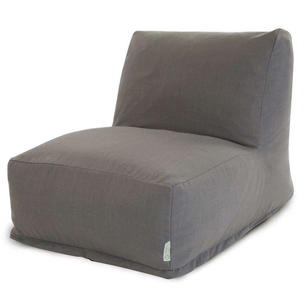 Majestic Home Goods Chair Lounger Wales Gray. Picture 1