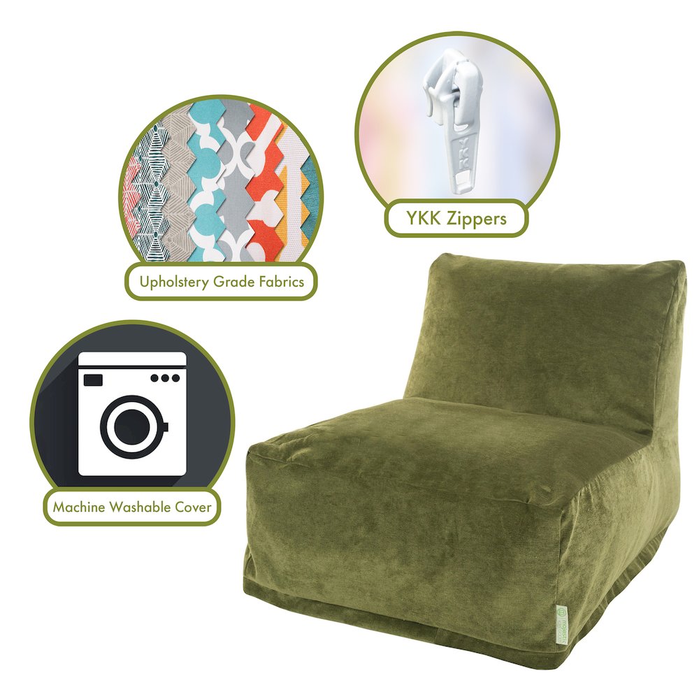 Majestic Home Goods Chair Lounger Villa Fern. Picture 2