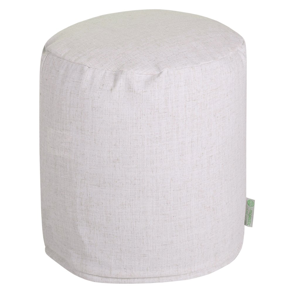 Majestic Home Goods Pouf Wales Magnolia. Picture 1