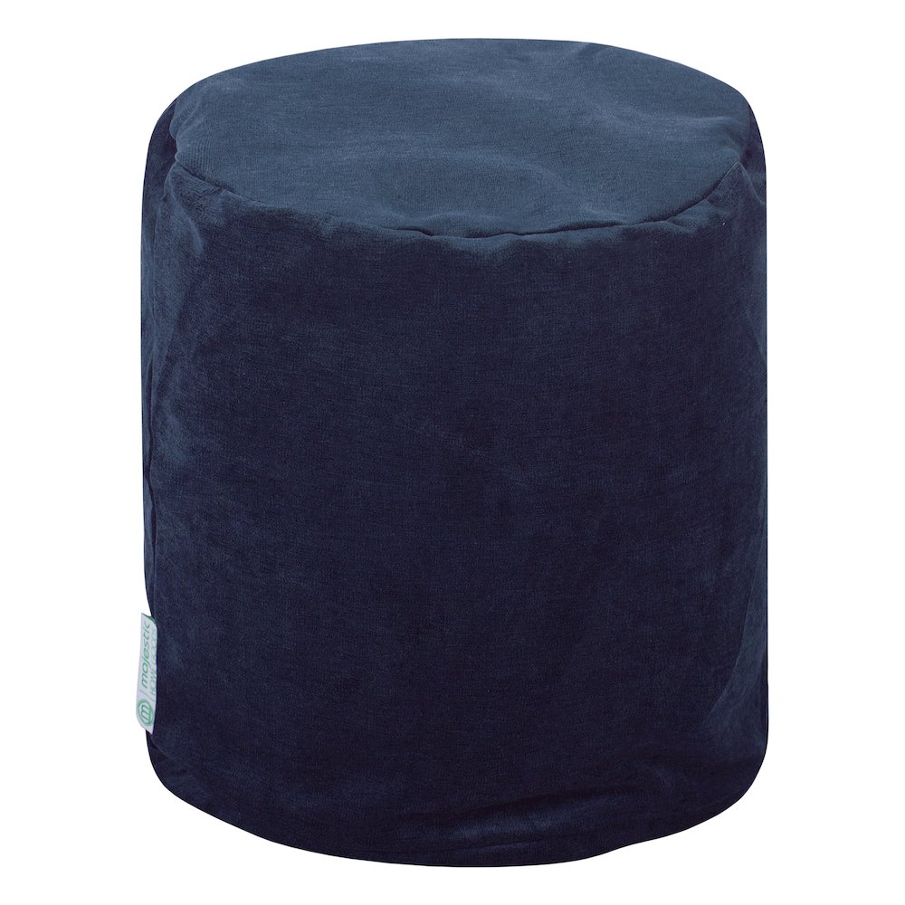 Majestic Home Goods Pouf Villa Navy. Picture 1