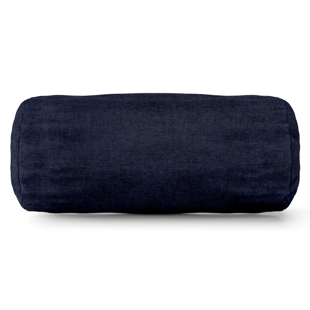 Majestic Home Goods Bolster Pillow Villa Navy. Picture 1