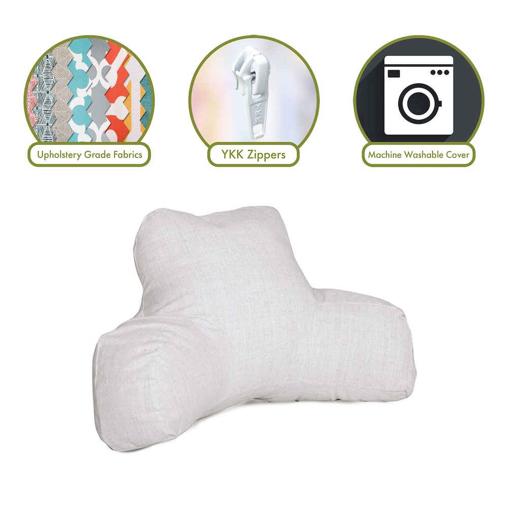 Majestic Home Goods Reading Pillow Wales Magnolia. Picture 2