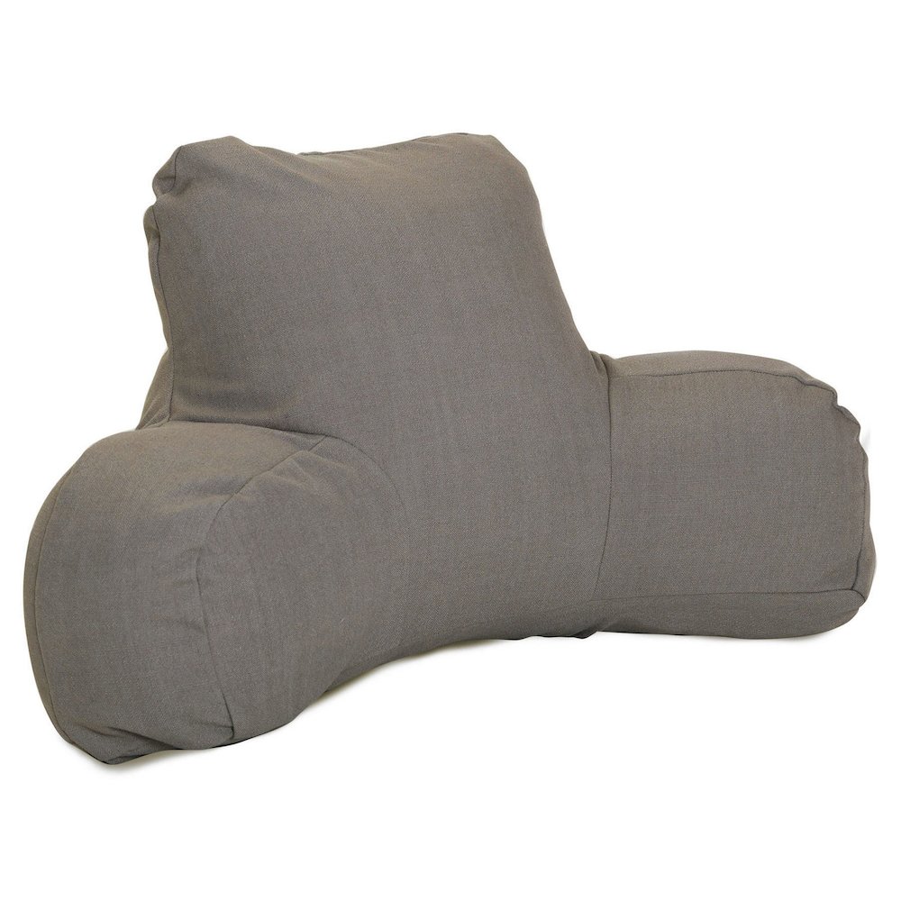 Majestic Home Goods Reading Pillow Wales Gray. Picture 1
