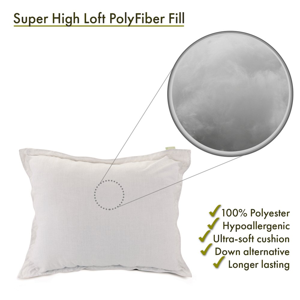 Majestic Home Goods Floor Pillow Wales Magnolia. Picture 4