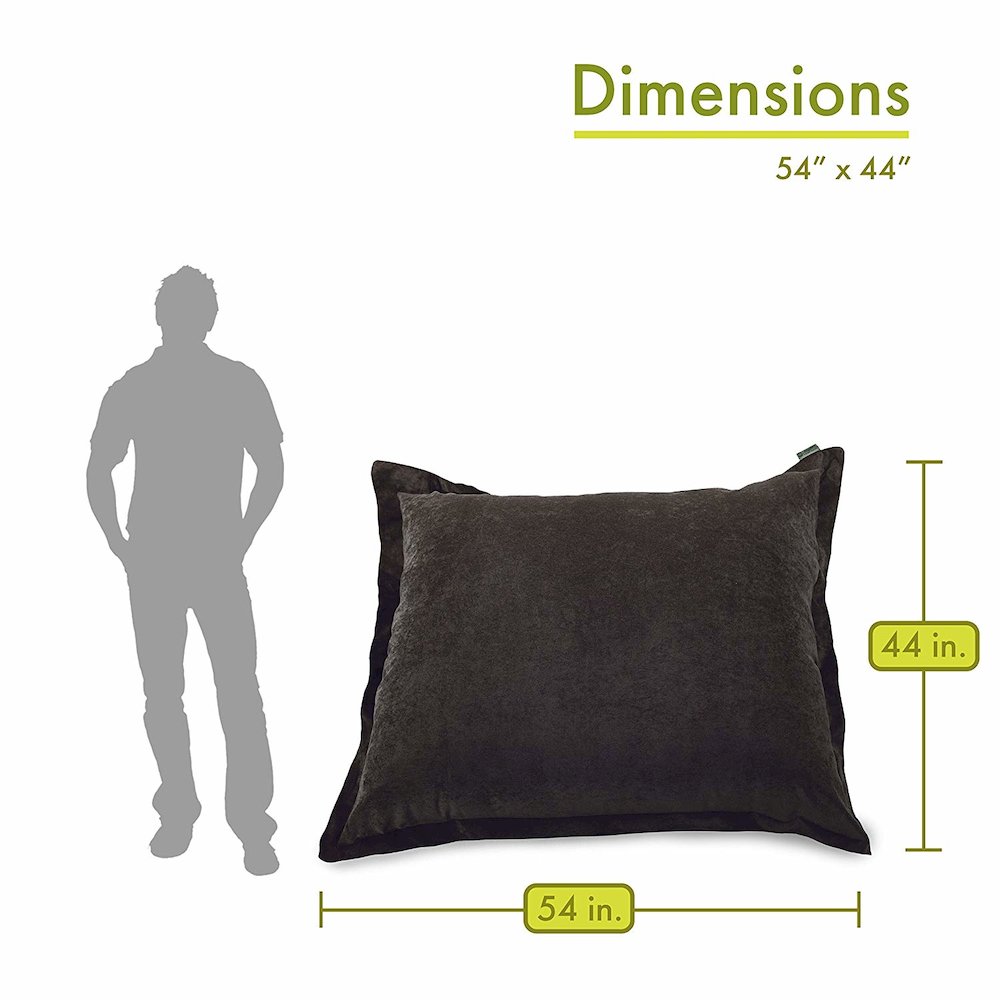Majestic Home Goods Floor Pillow Villa Storm. Picture 3