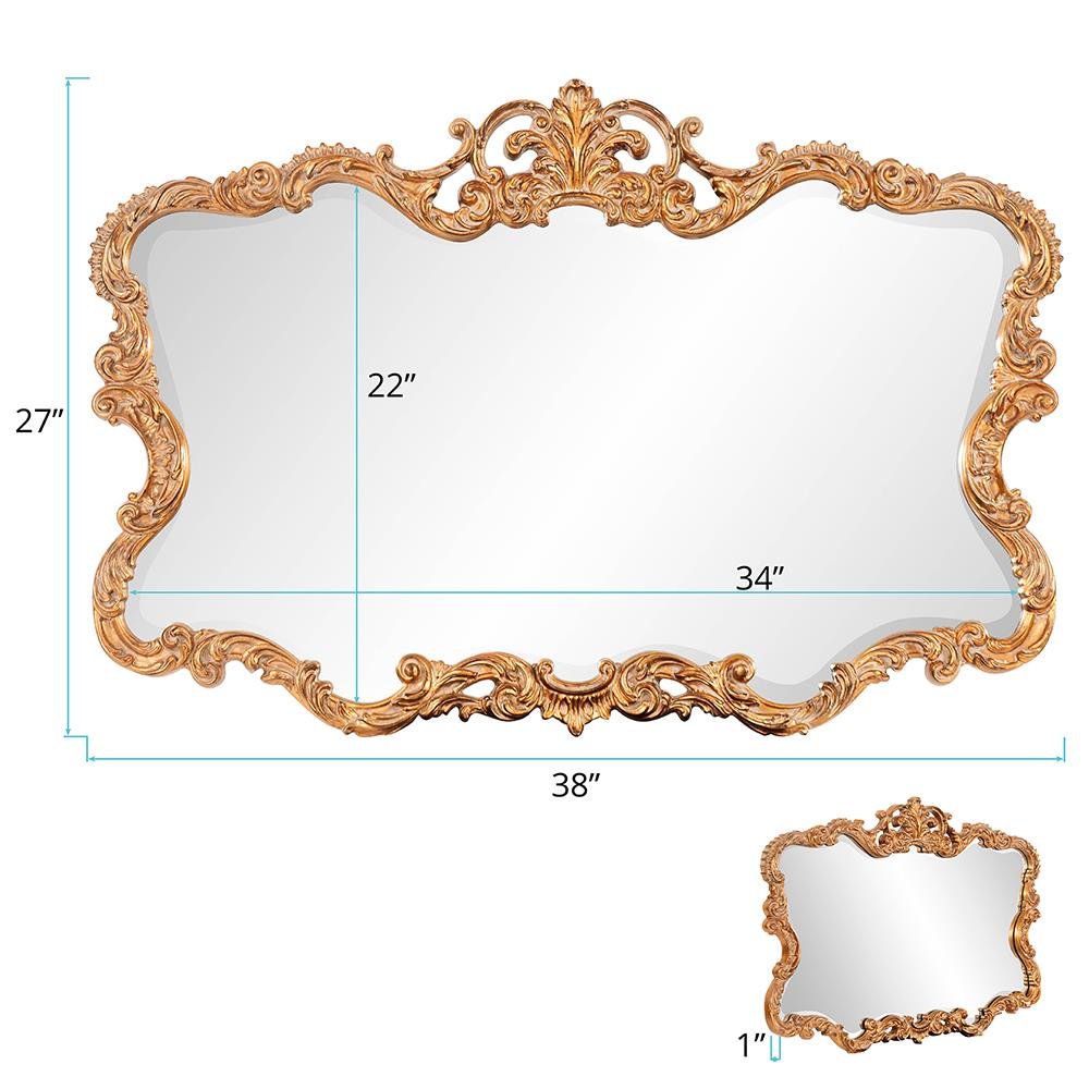 Talida Gold Mirror. Picture 8