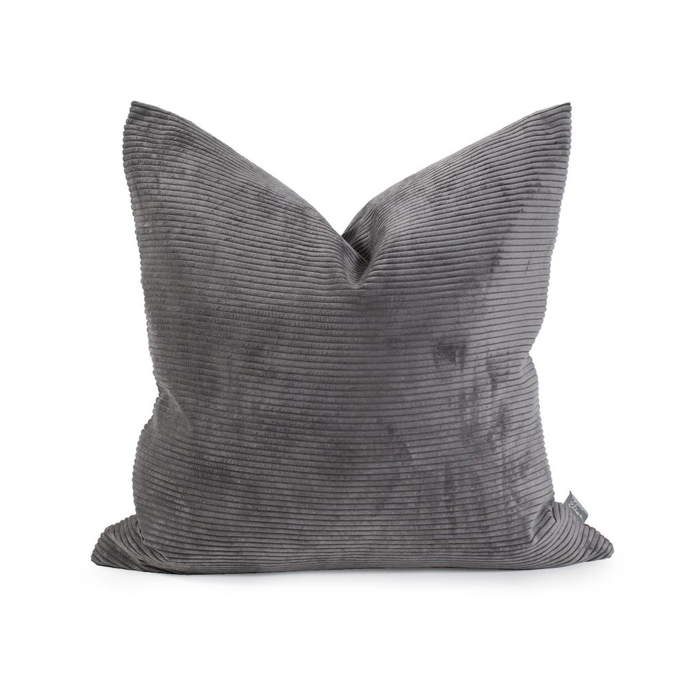 Pillow 20 x 20 Pana Charcoal - Down Insert. Picture 1