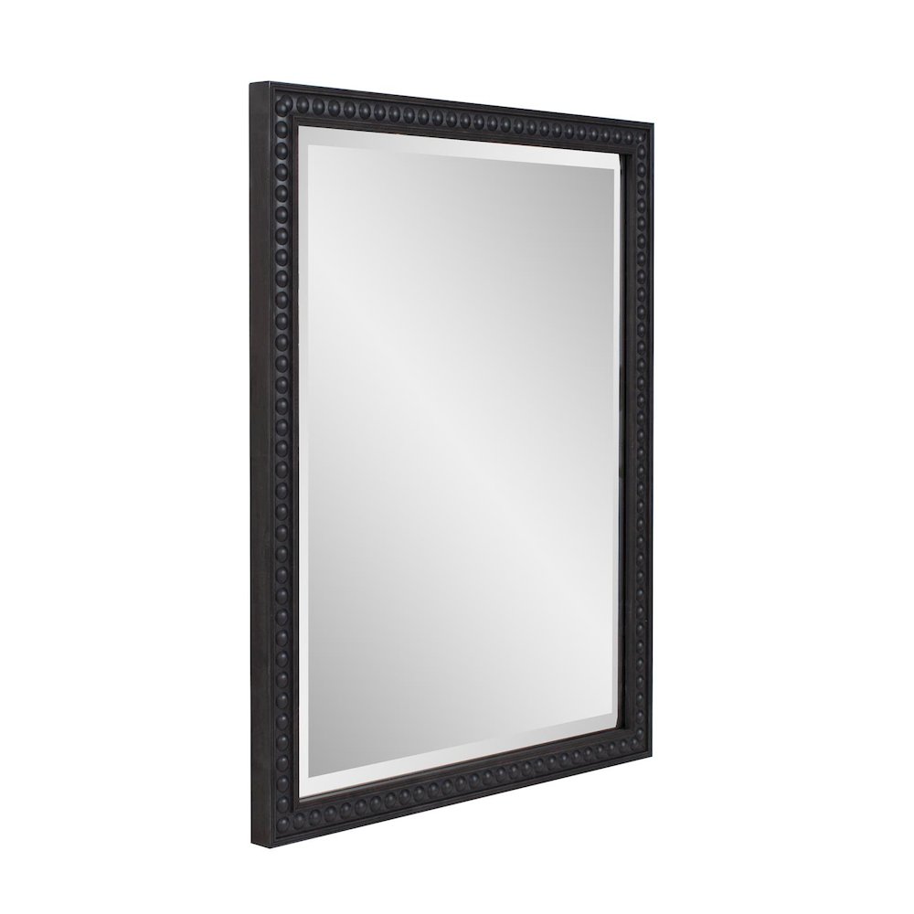 Beaded Vanity Mirror - Black. Picture 5