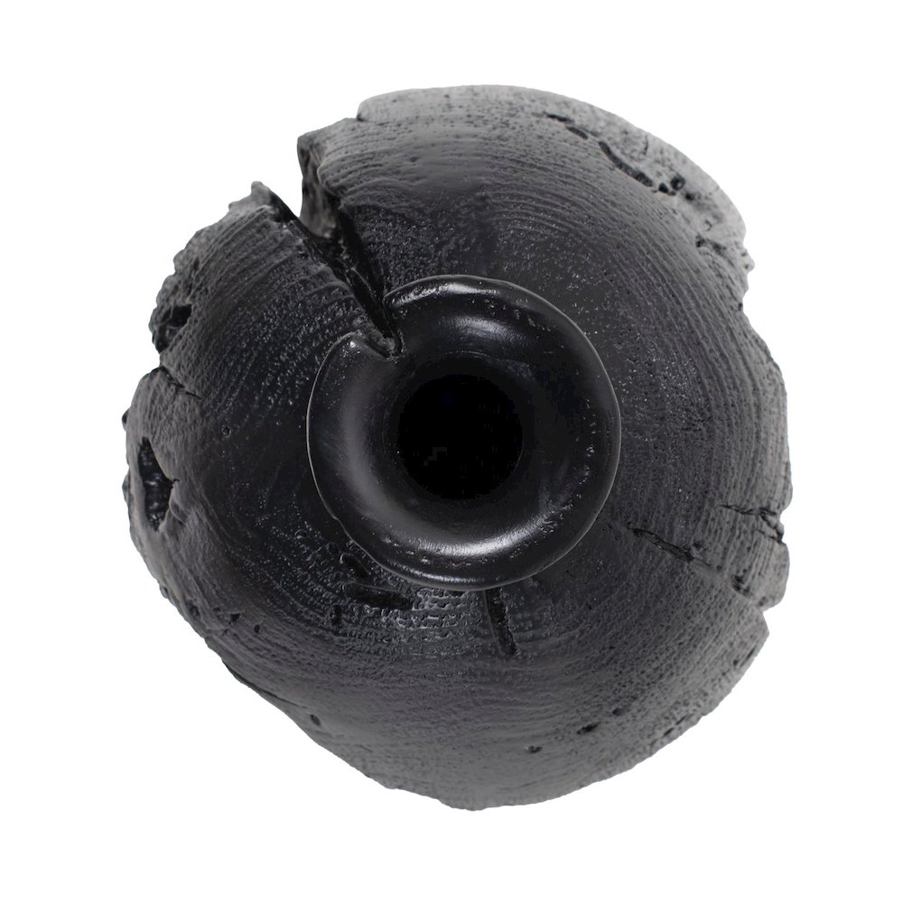 Haru Short Vase in Black. Picture 4