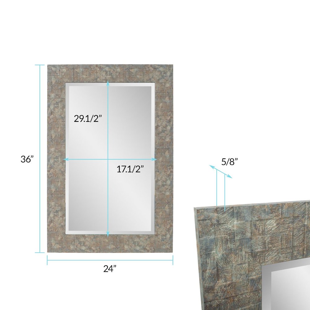 Off Grid Vanity Mirror - Grreen. Picture 8