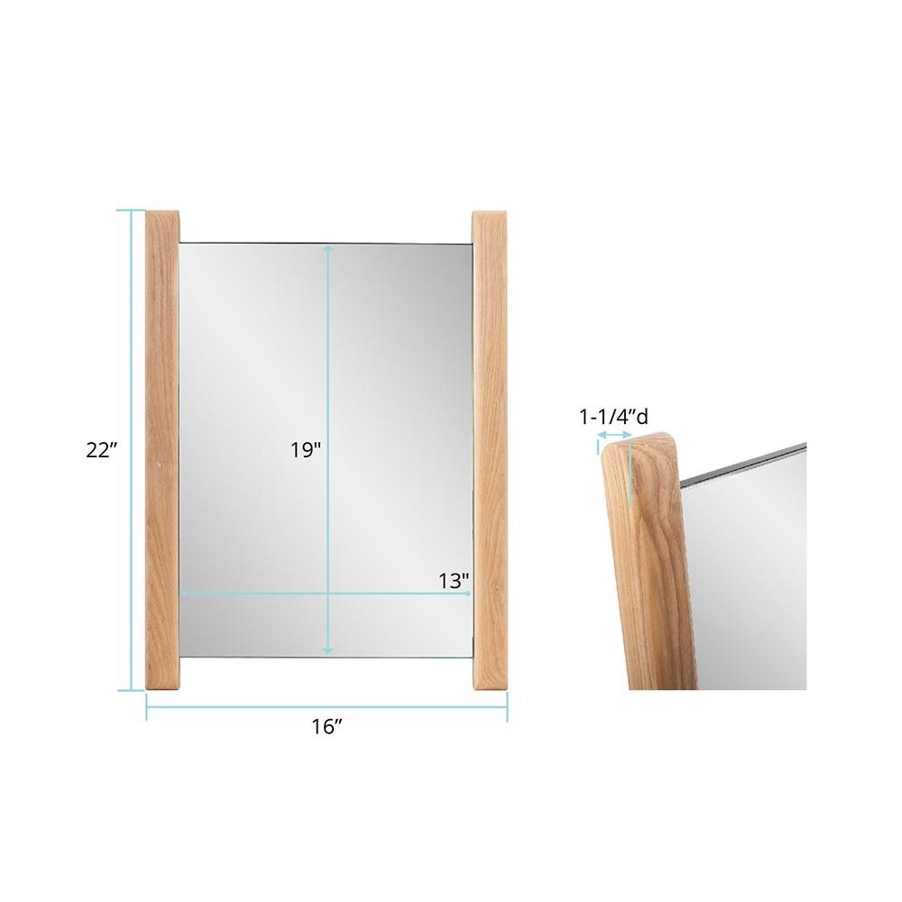 Emil Vanity Mirror- Small. Picture 5