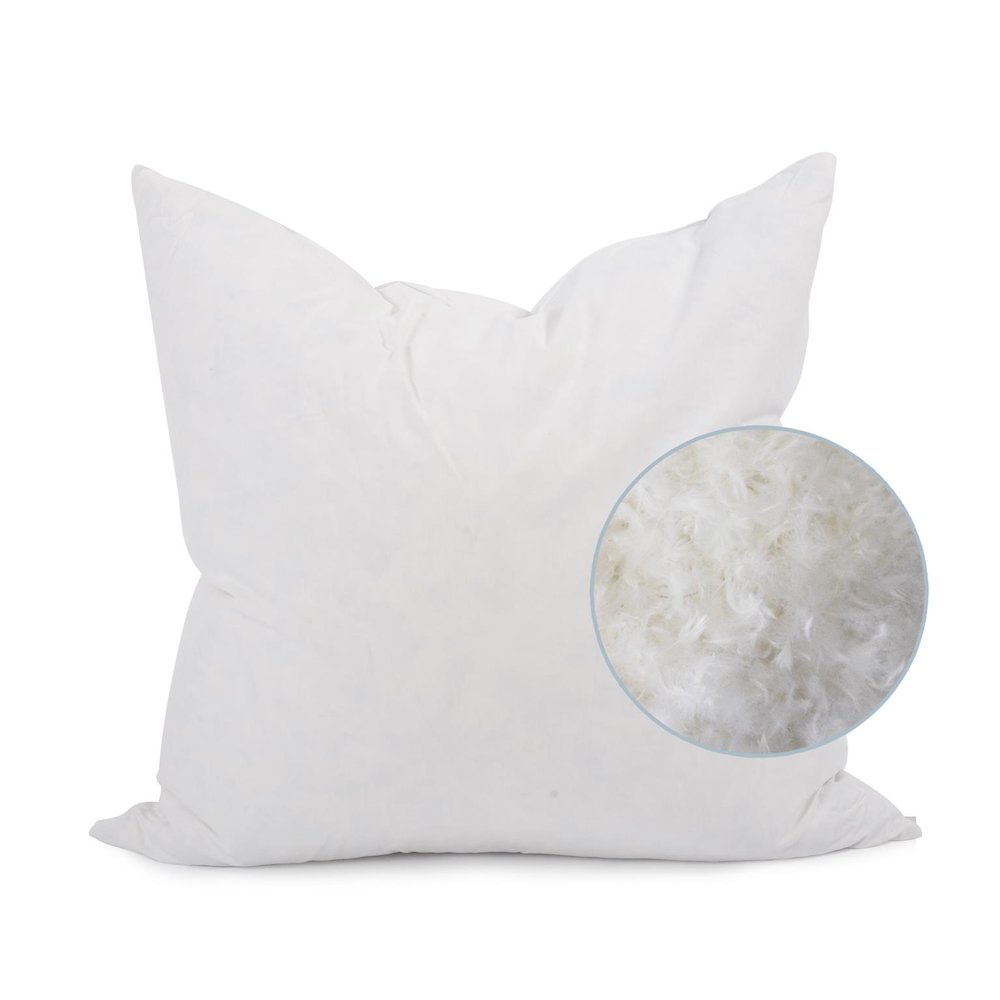 20 x 20 Bella Ash Pillow  - Down Insert. Picture 9