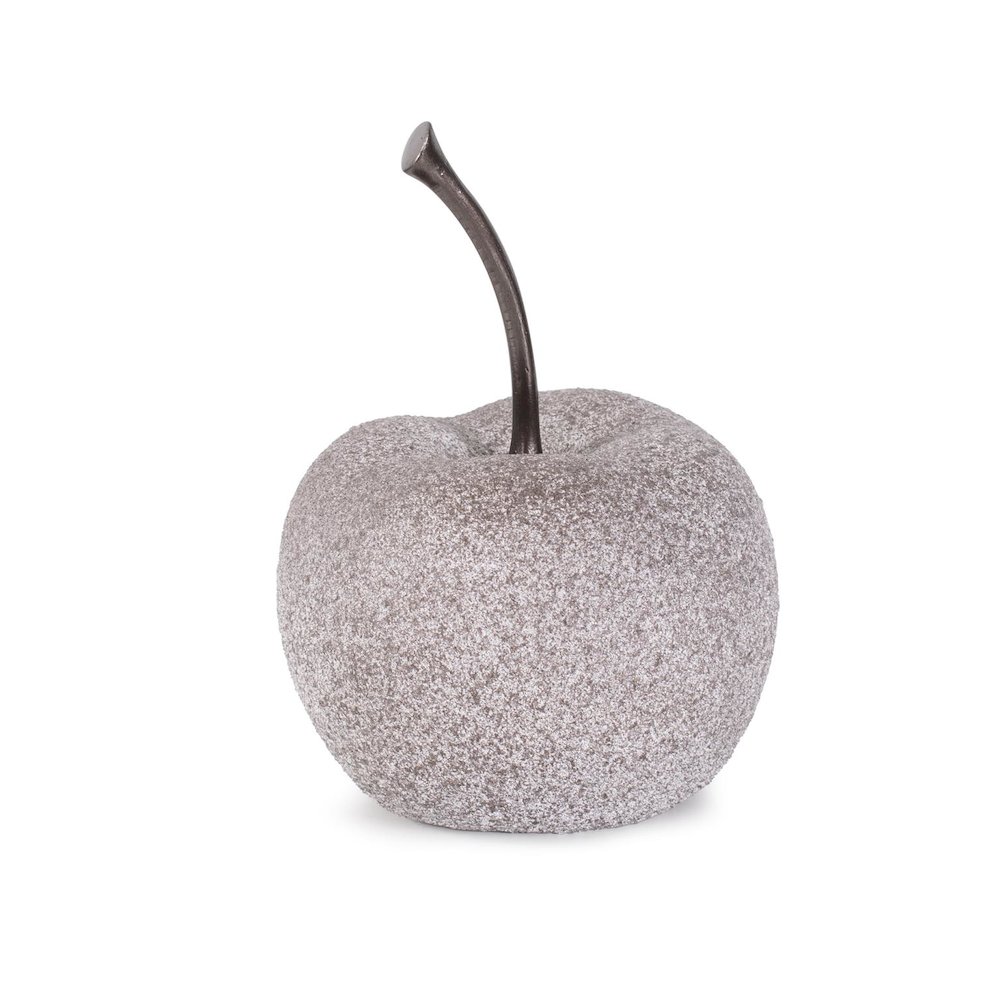 Modern Pomme Sculpture in Polyresin. Picture 5