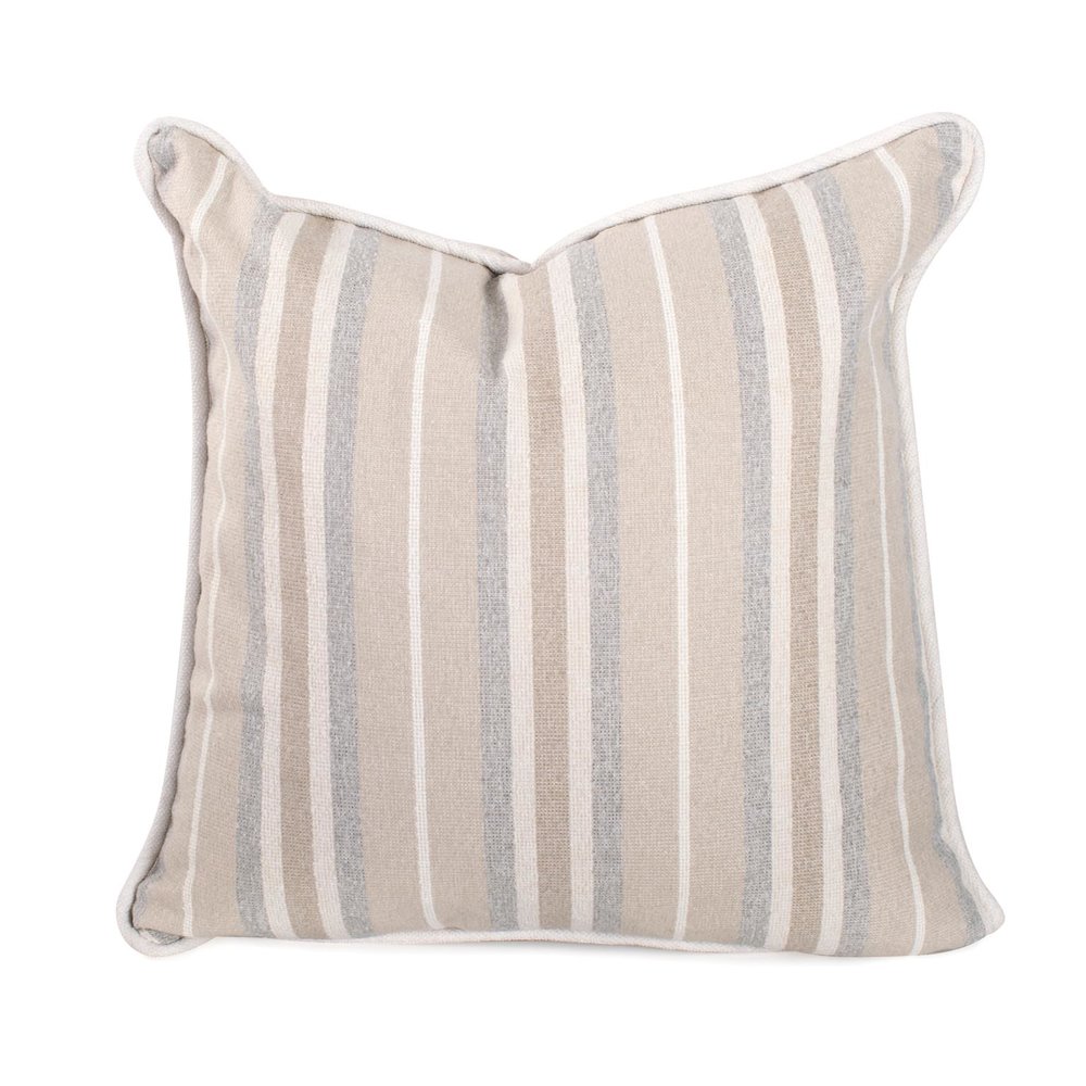 Indoor/Outdoor Pillow 24 x 24 Dune Sand. Picture 1