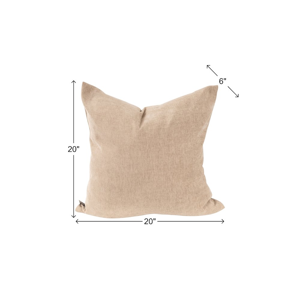 Komodo Sand Down Filled 20x20 Pillow. Picture 7