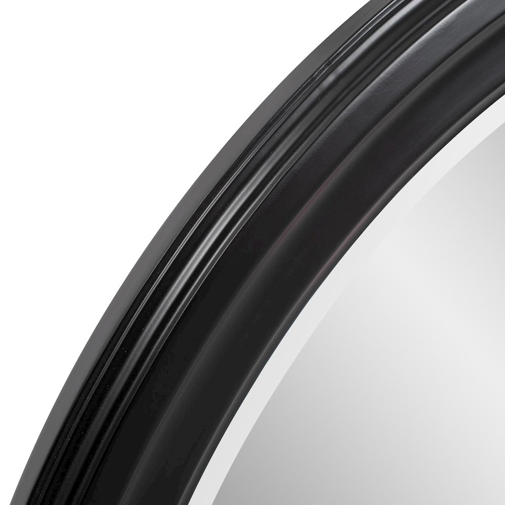 George Arched Mirror Black. Picture 3