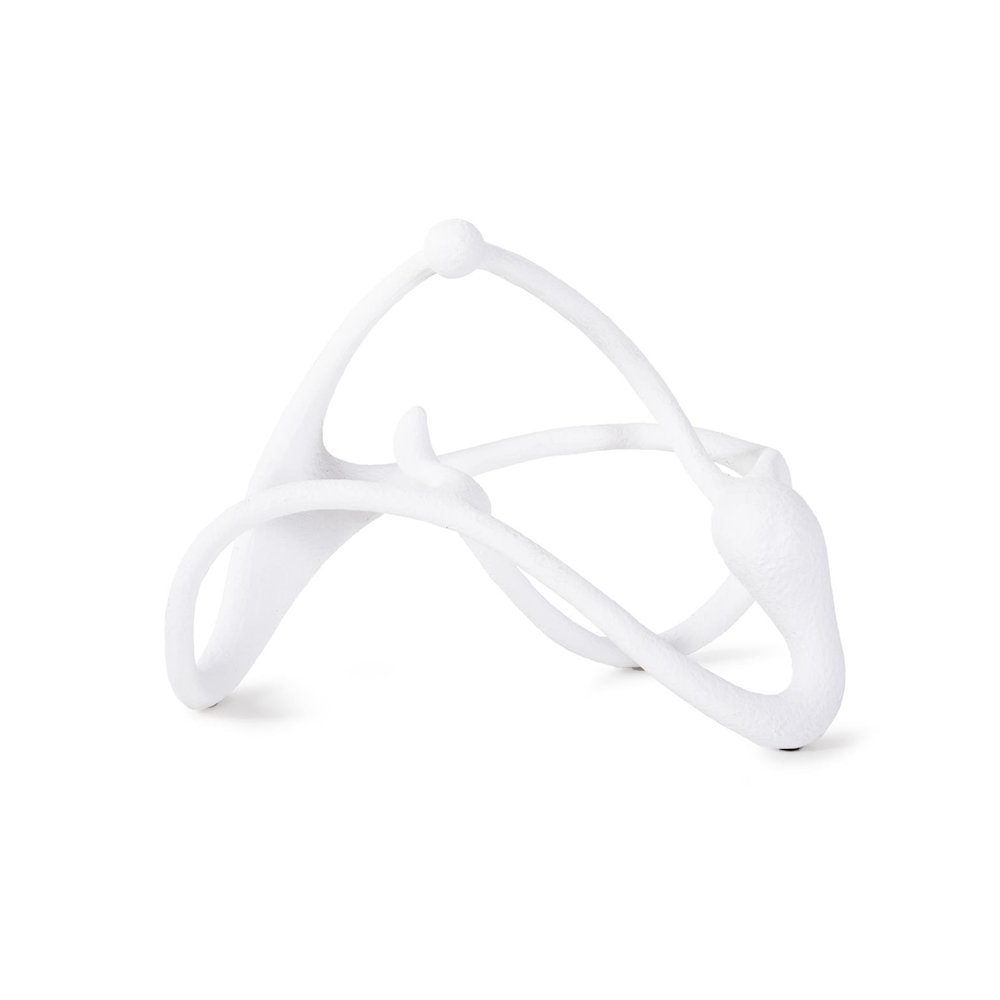 Endro Abstract Sculpture in White. Picture 3