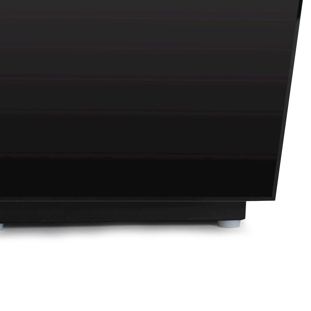 Black Mirrored Pedestal Tall. Picture 5