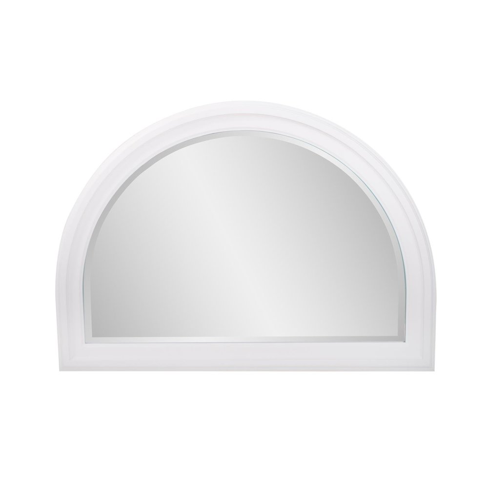 George Arched Mirror White. Picture 1