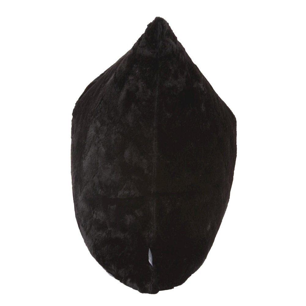 24 x 24 Angora Ebony Pillow  - Down Insert. Picture 2