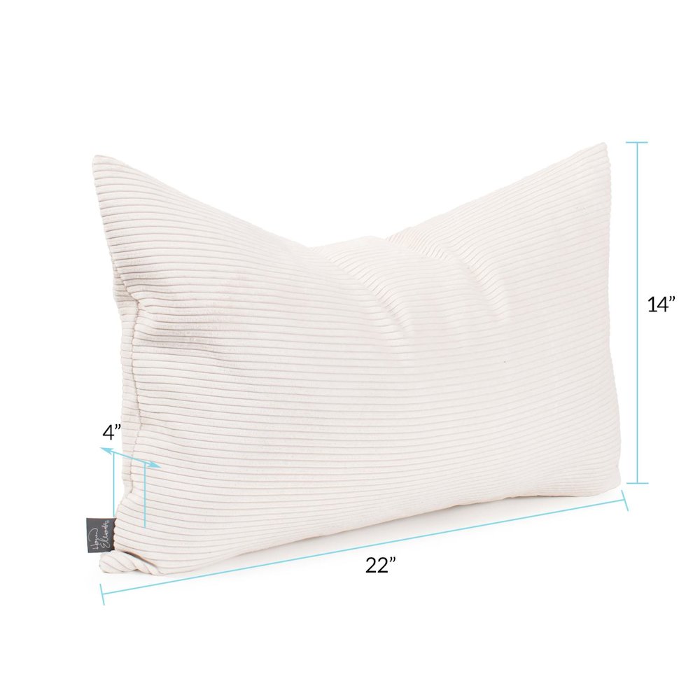 Pillow 14 x 22 Pana Natural - Down Insert. Picture 8