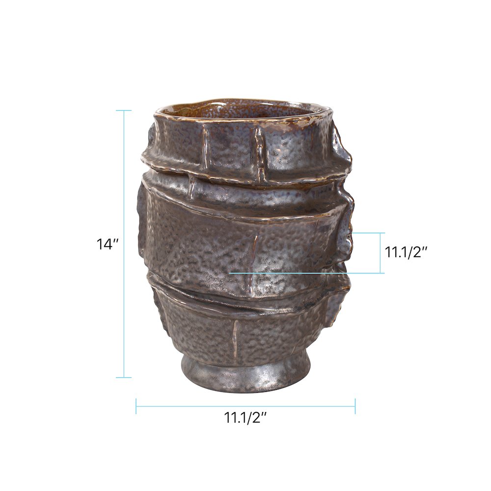 Fossil Ridge Vase Large. Picture 8