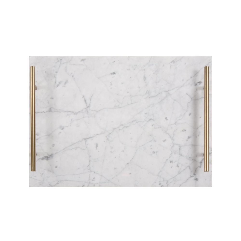 White Marble Tray. Picture 5