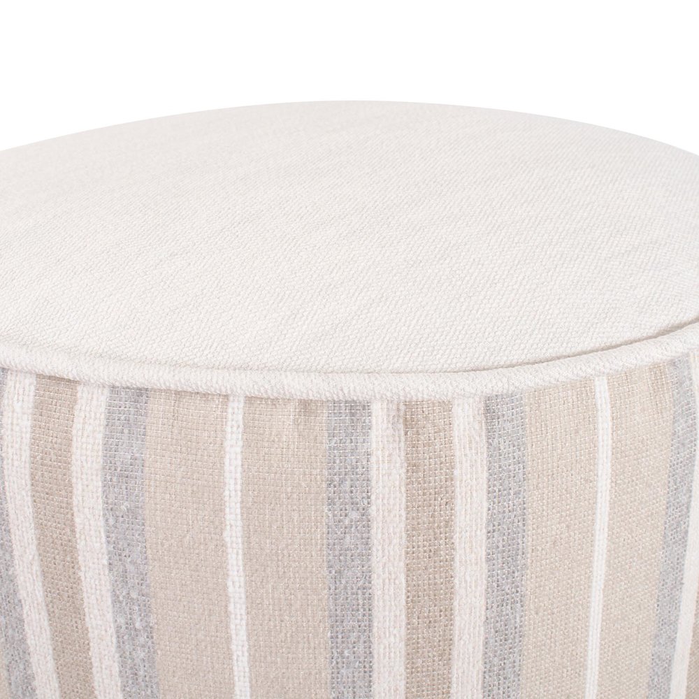 Short Indoor/Outdoor Pouf Dune Sand. Picture 3