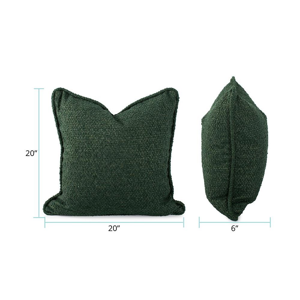 20 x 20 Pillow  Barbet Forest  - Down Insert. Picture 9