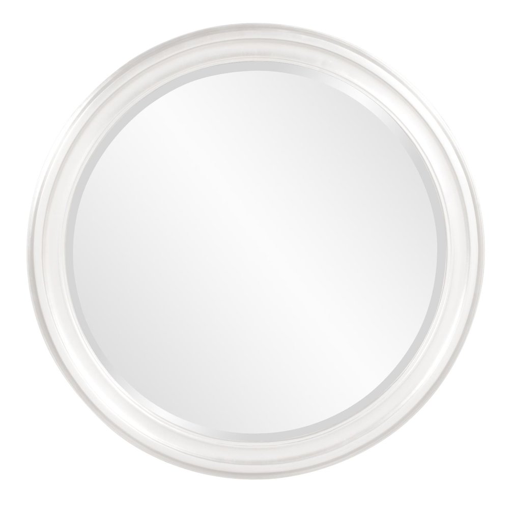 George Mirror - Glossy White. Picture 1