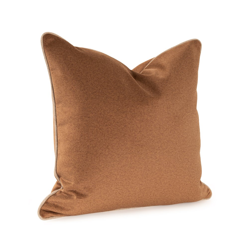 Qiviut Brown 20x20 Poly Filled Pillow. Picture 5