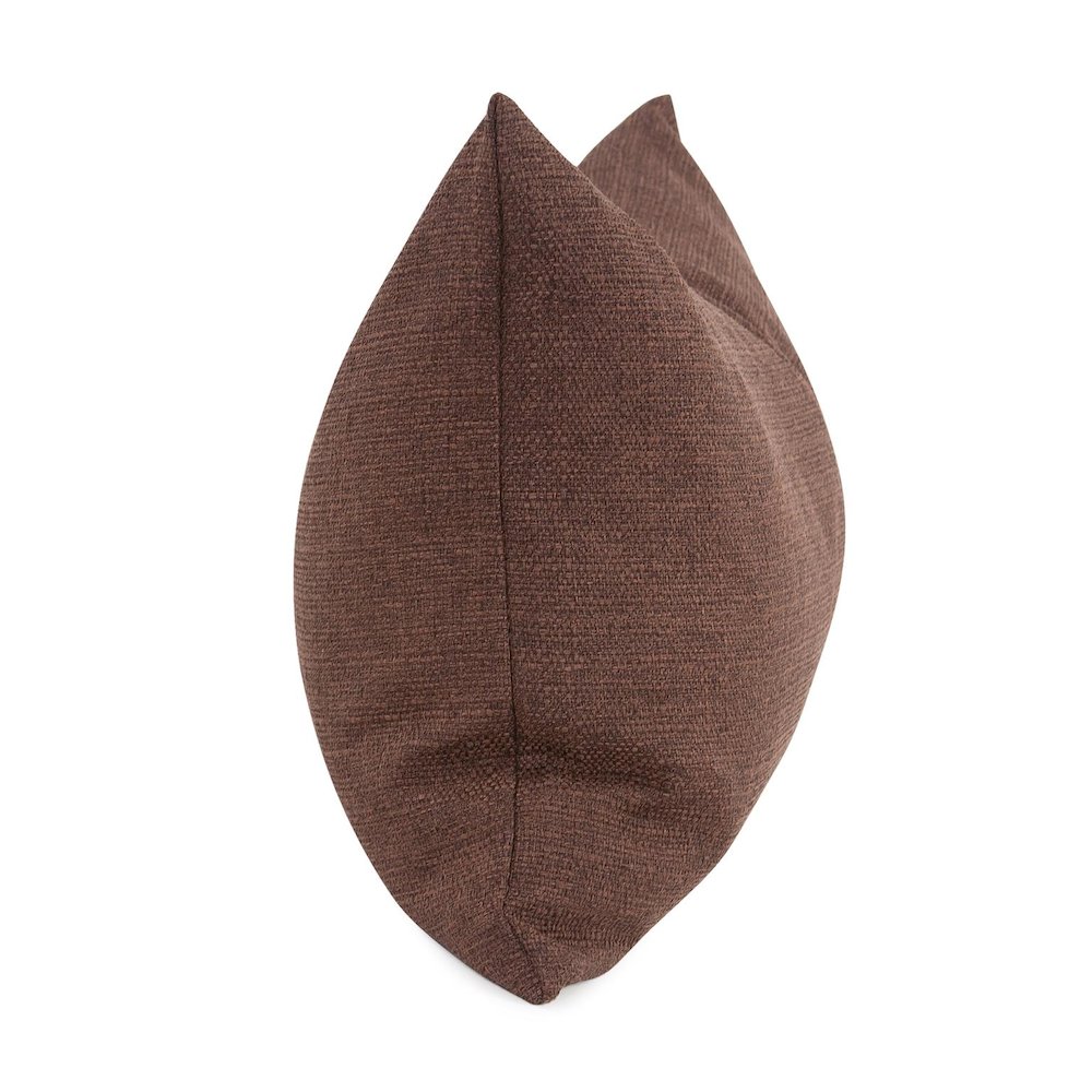 Pillow  14 x 22 Sterling Chocolate - Poly Insert. Picture 3