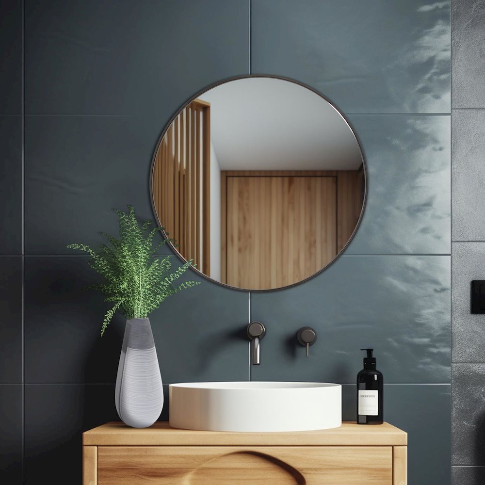 Balducci Round Mirror- Small. Picture 9