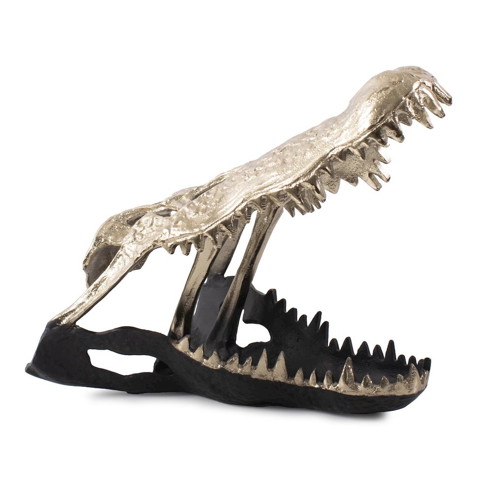 Freddy  Croc Sculpture- Small. Picture 1