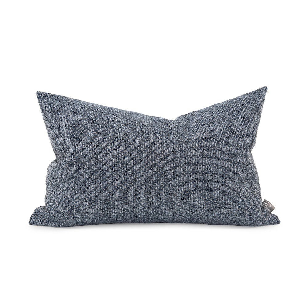 Pillow  14 x ?22 Panama Indigo ?- Down Insert. Picture 1