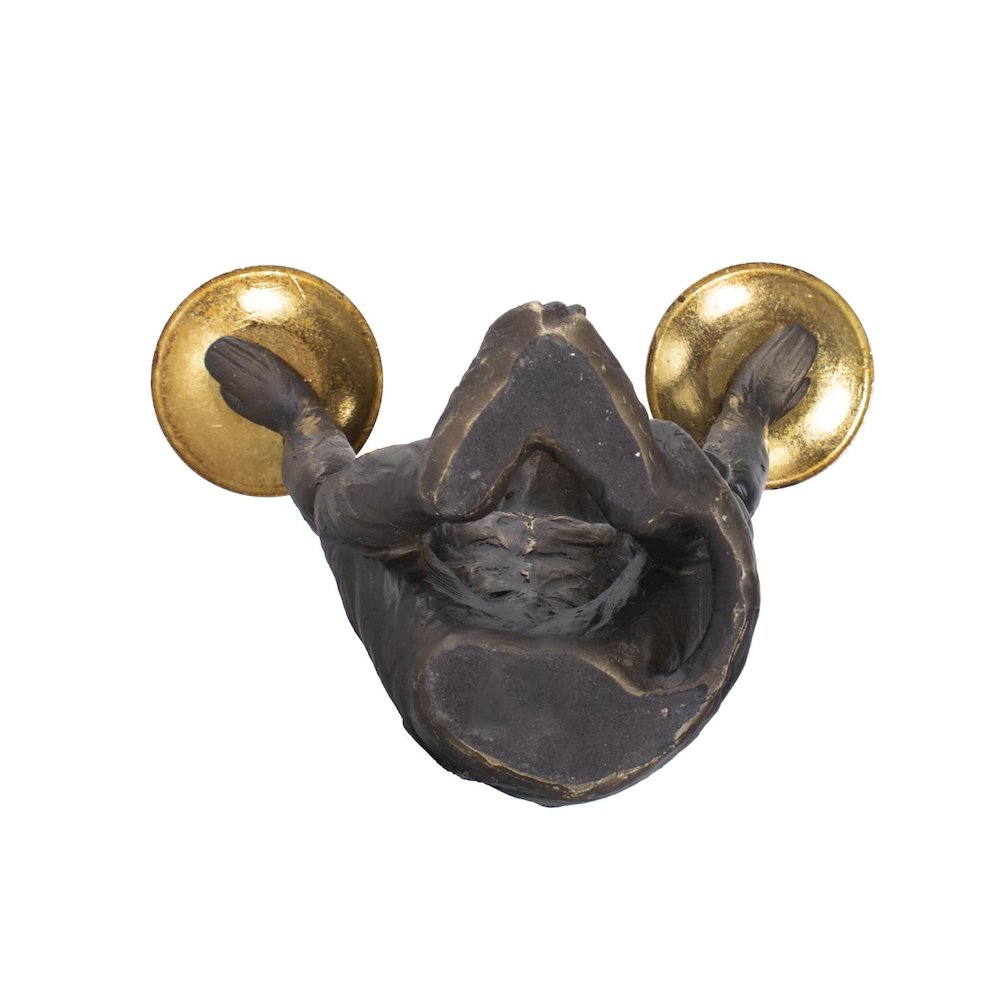 Barkari Monkey Double Tealight Candle Holder. Picture 8