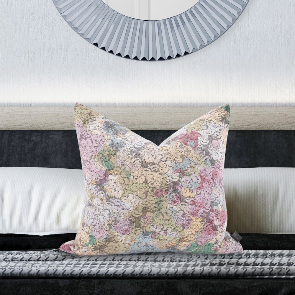 20 x 20 Stanton Blush Pillow  - Poly Insert. Picture 2