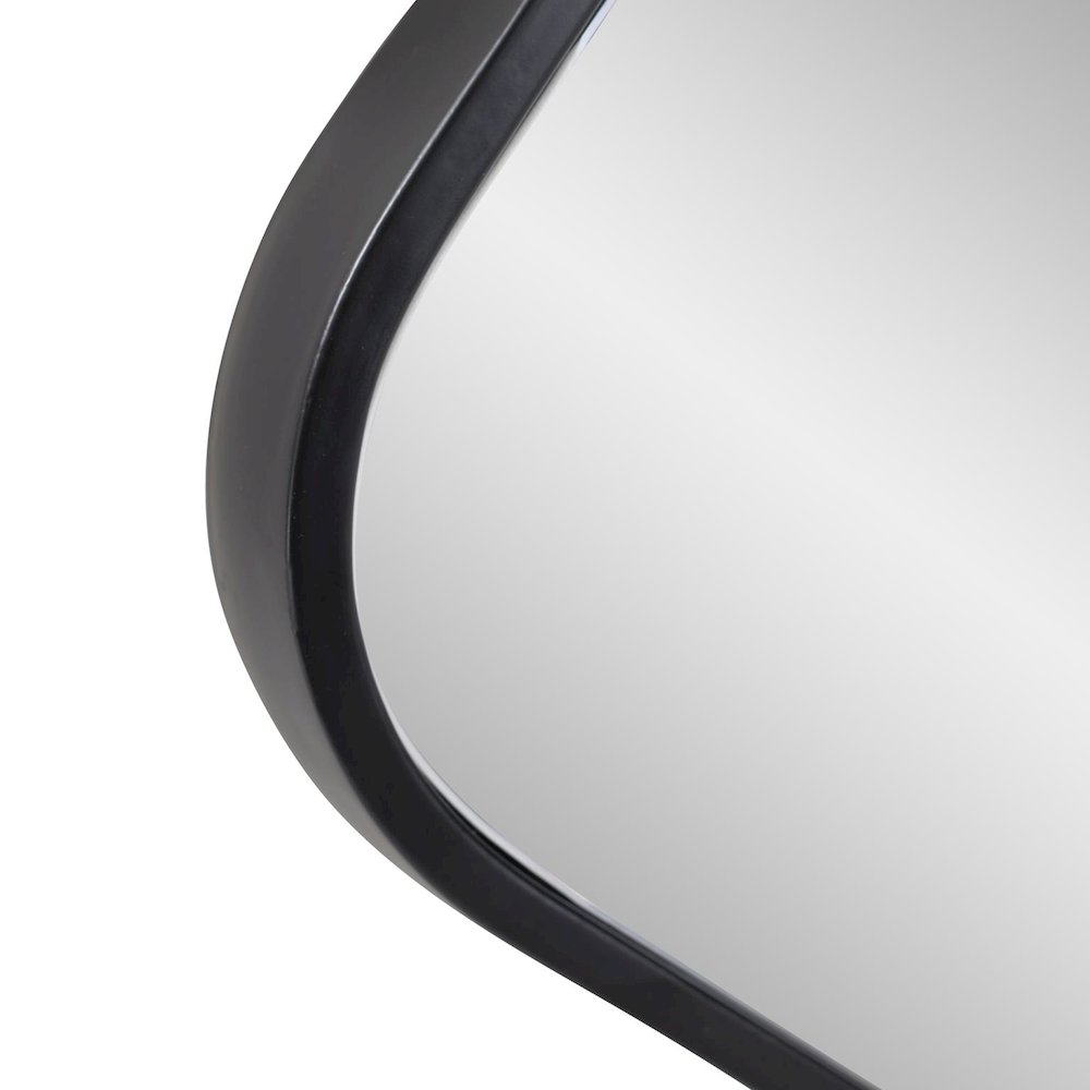 Hudson Squared Metal Mirror. Picture 6