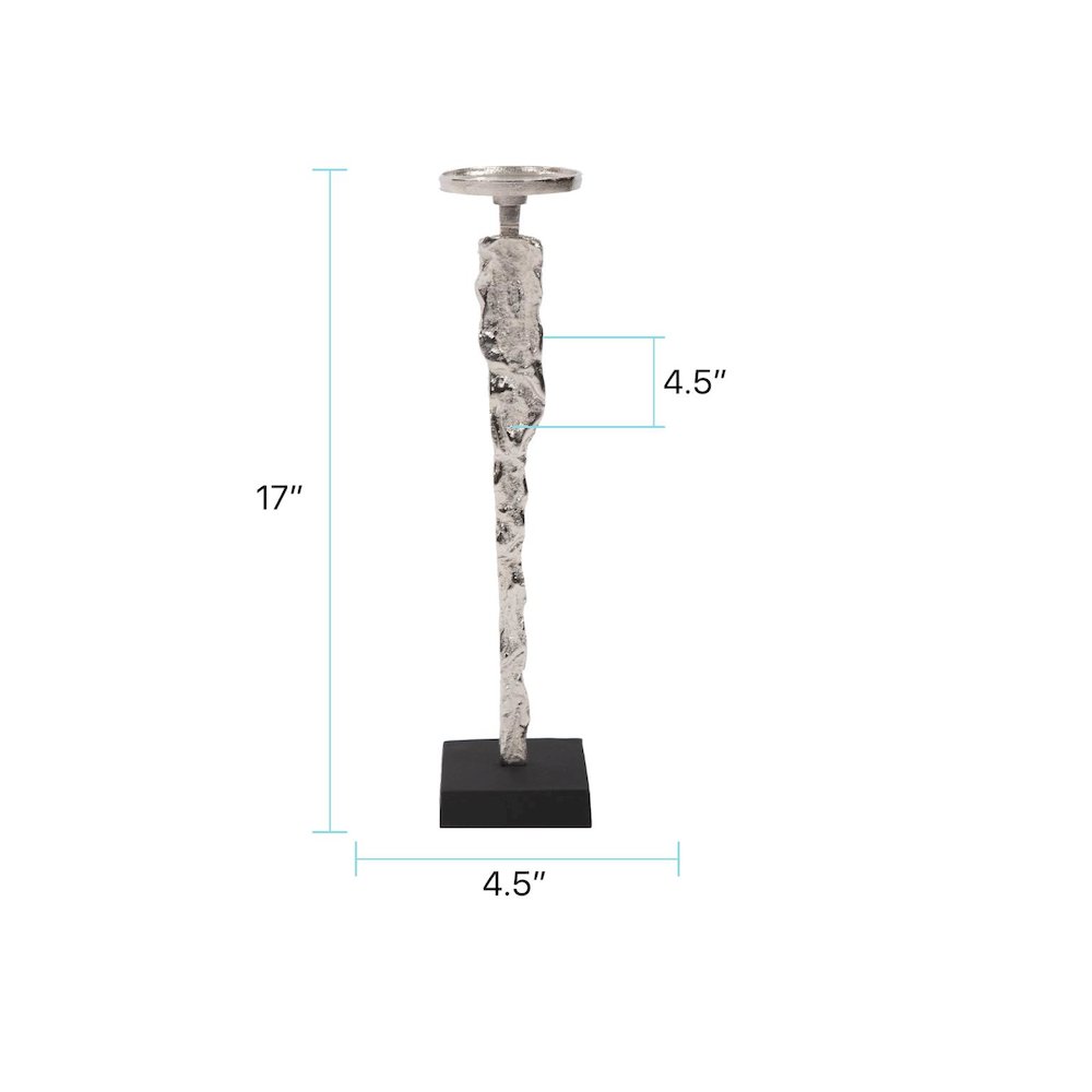 Abstract Figure Candle Holder Tall. Picture 8