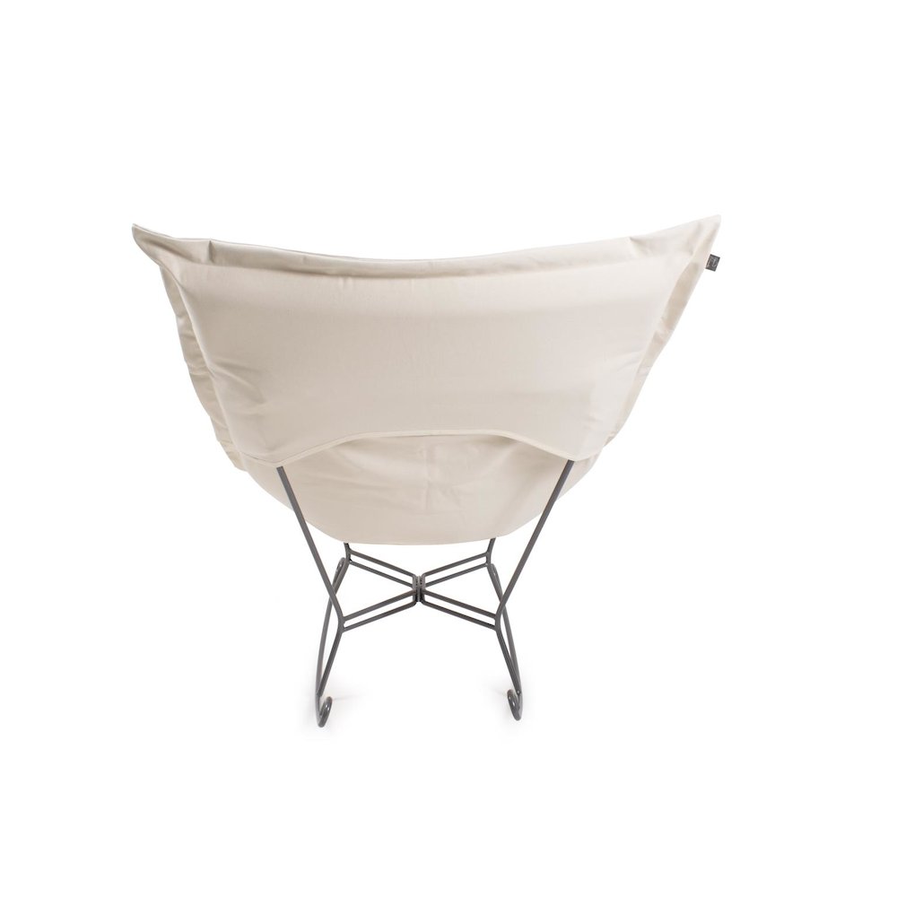 Puff Rocker Ottoman  Pana Natural/Natural. Picture 5