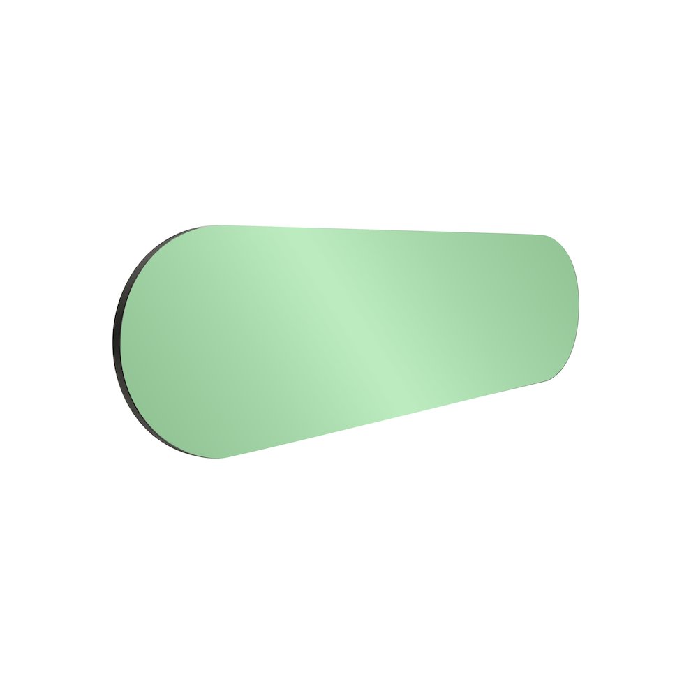 Balducci Oval Emerald Green Mirror Long. Picture 3