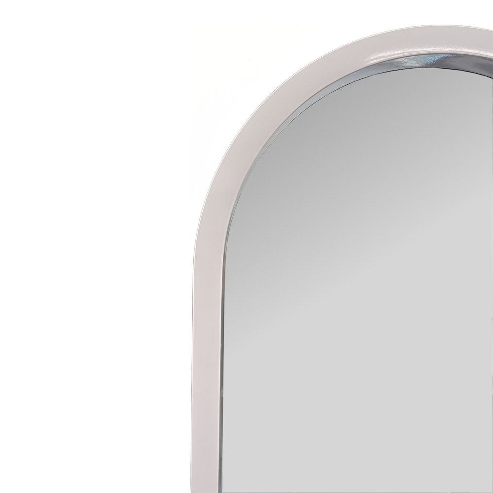 Osman Glossy Chalk Wall Mirror. Picture 7