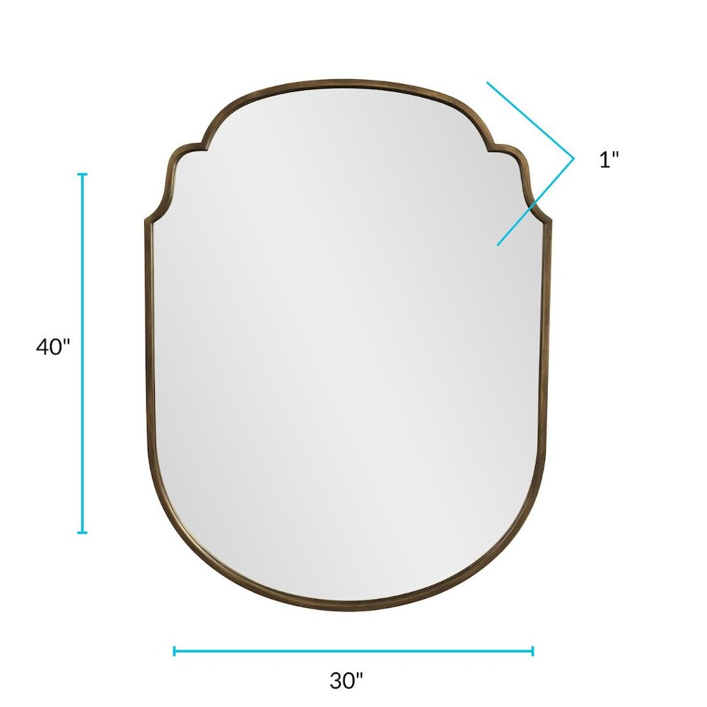 Maison Curve Mirror. Picture 6