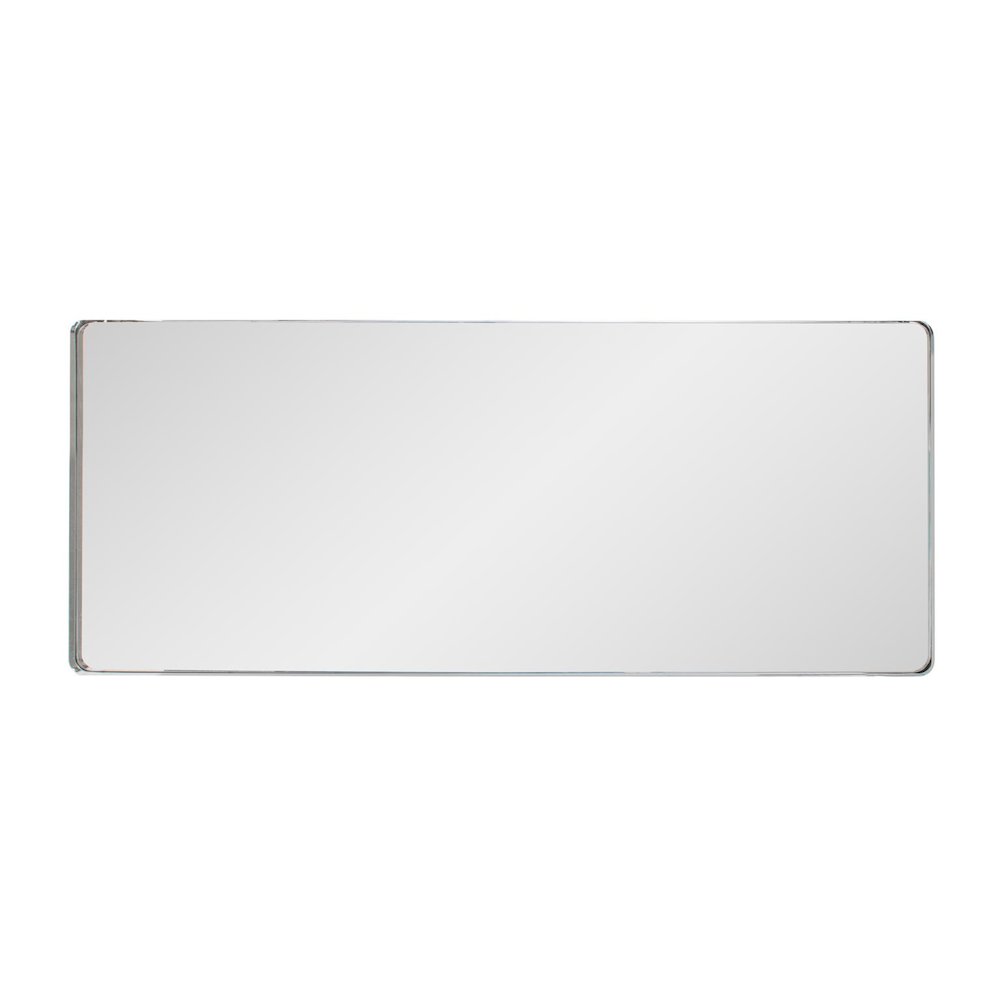 Steele Polished Silver Oversized Mirror. Picture 6