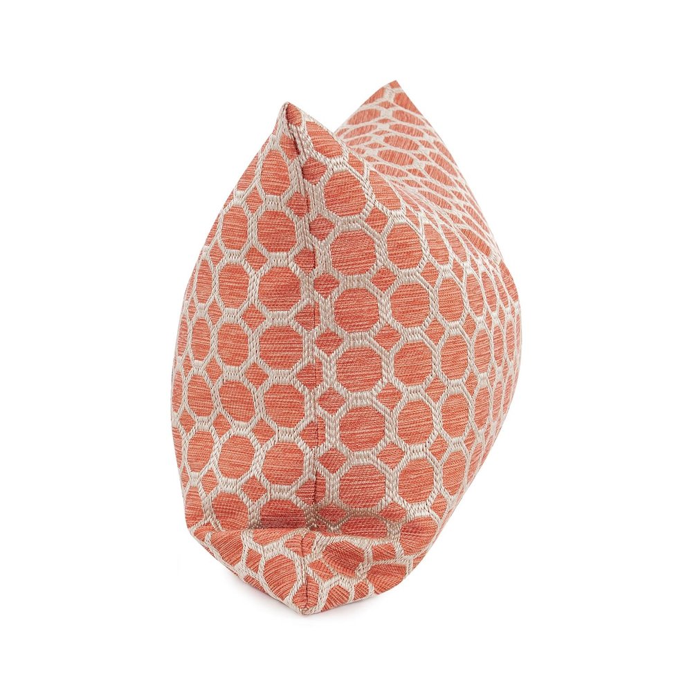 Pillow  14 x 22 Pyth Coral - Down Insert. Picture 3