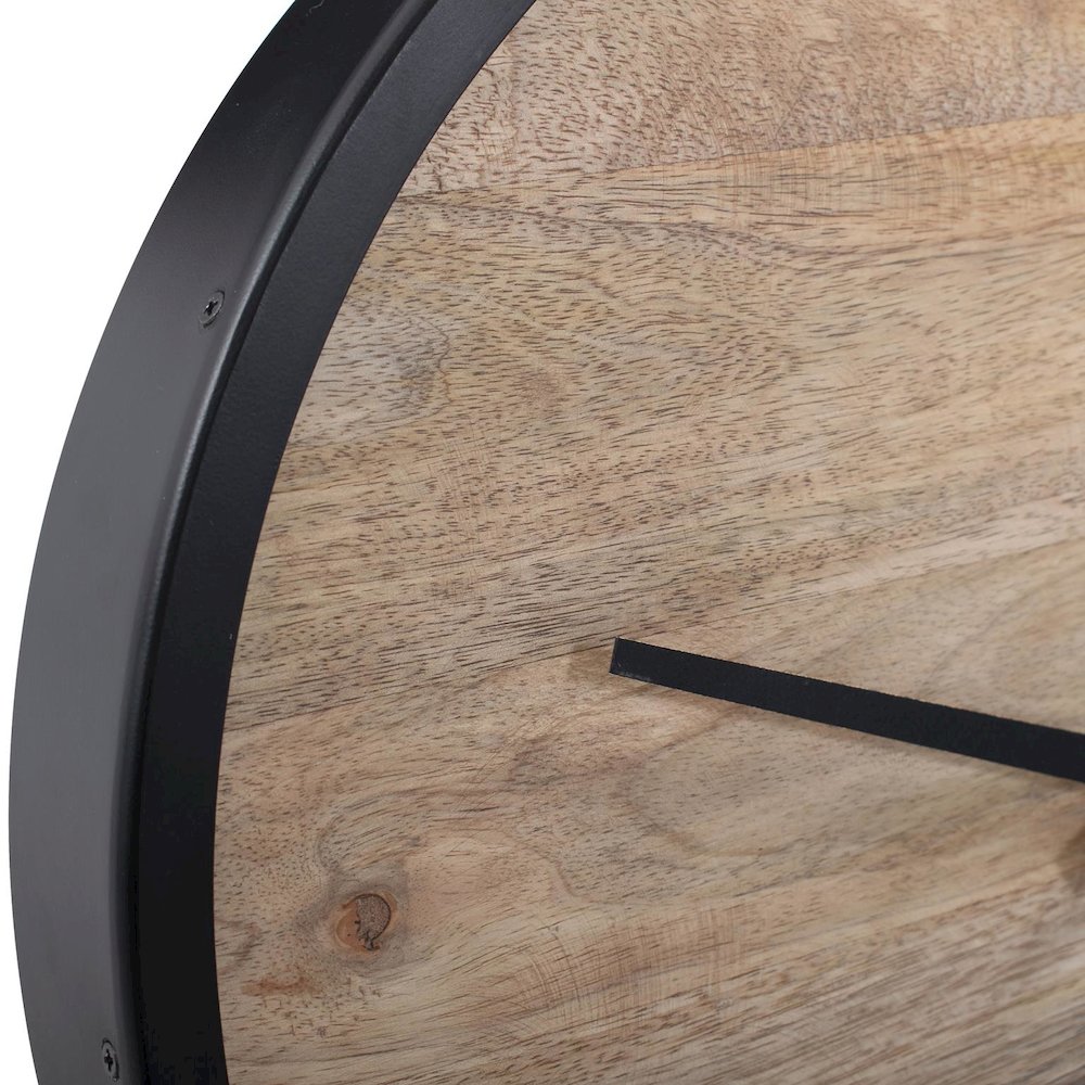 Live Edge Round Clock. Picture 5