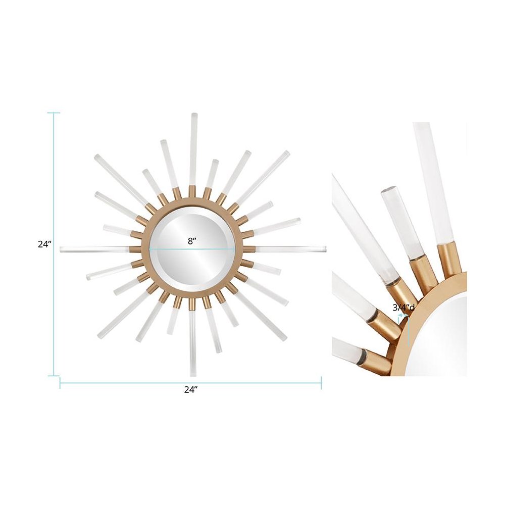 Golden Nimbus Mirror. Picture 7